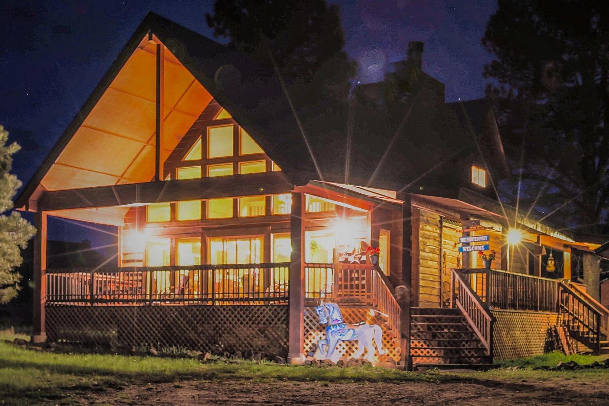 Painted Pony Cabin Angel Fire Exterior photo