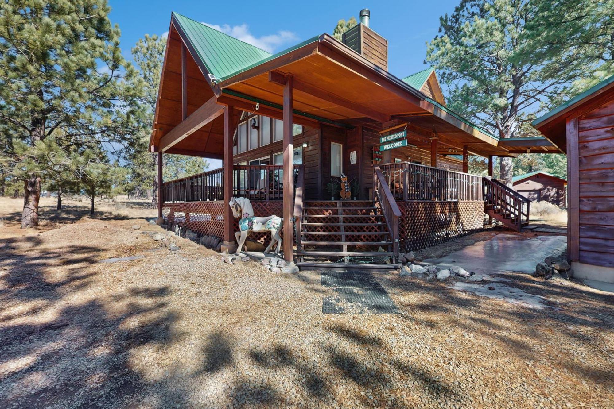 Painted Pony Cabin Angel Fire Exterior photo